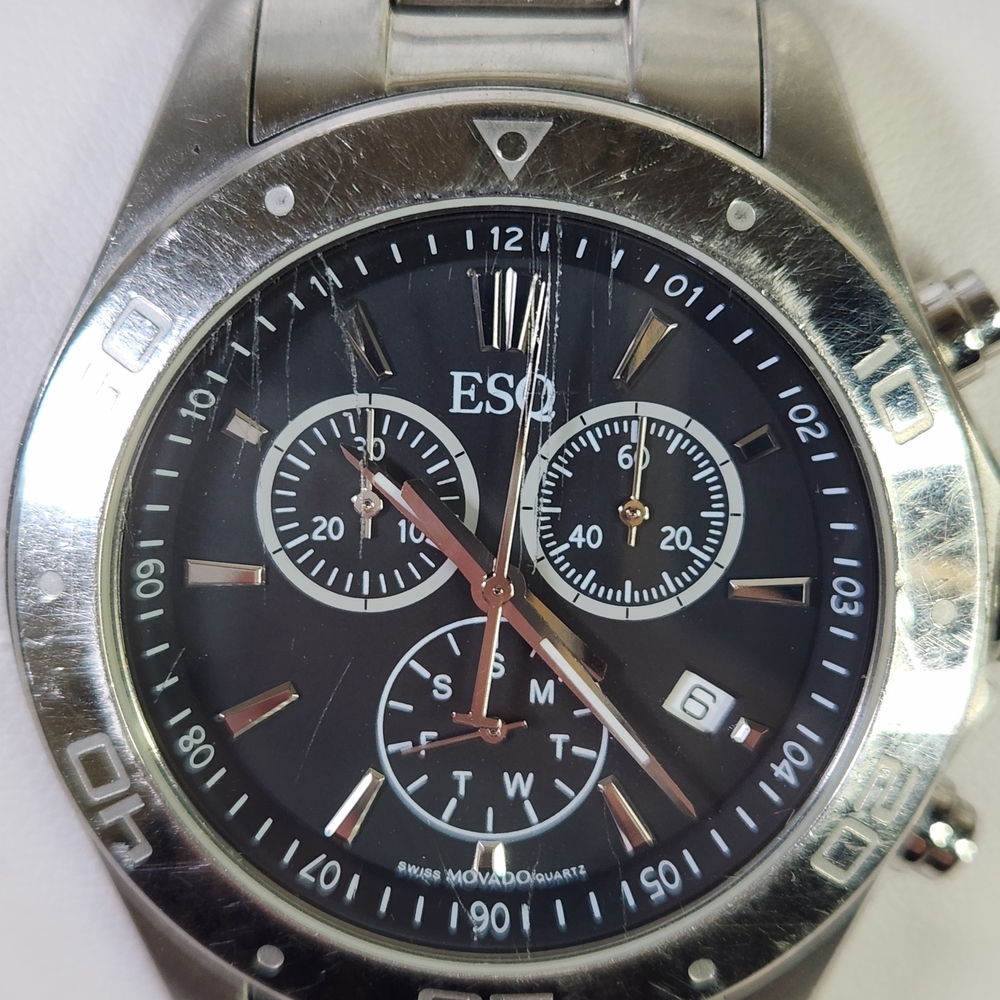 ESQ MOVADO Watch Stainless Steel Chronograph Watch - Picture 6 of 15